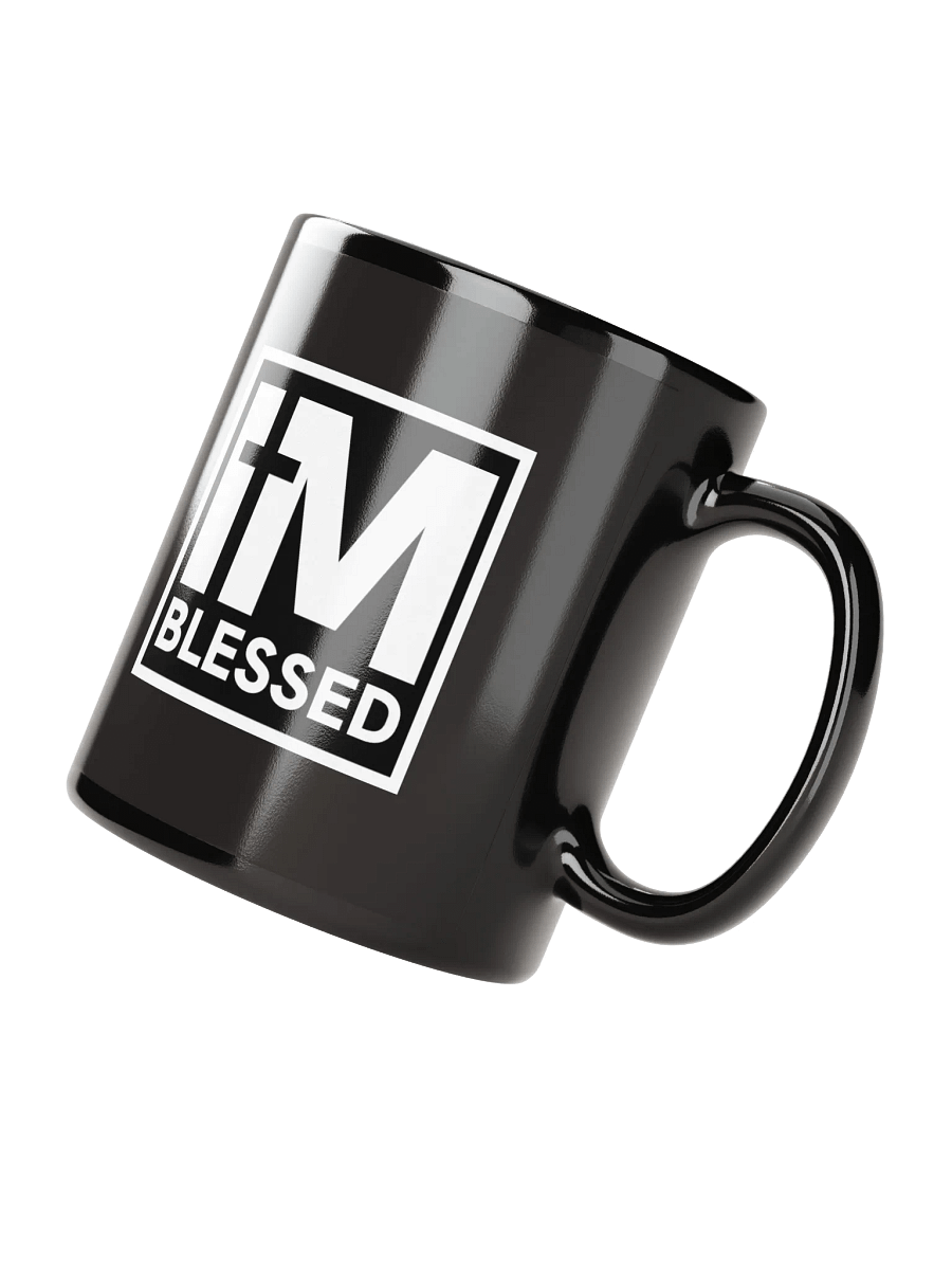 I'm Blessed Mug (Black) product image (3)
