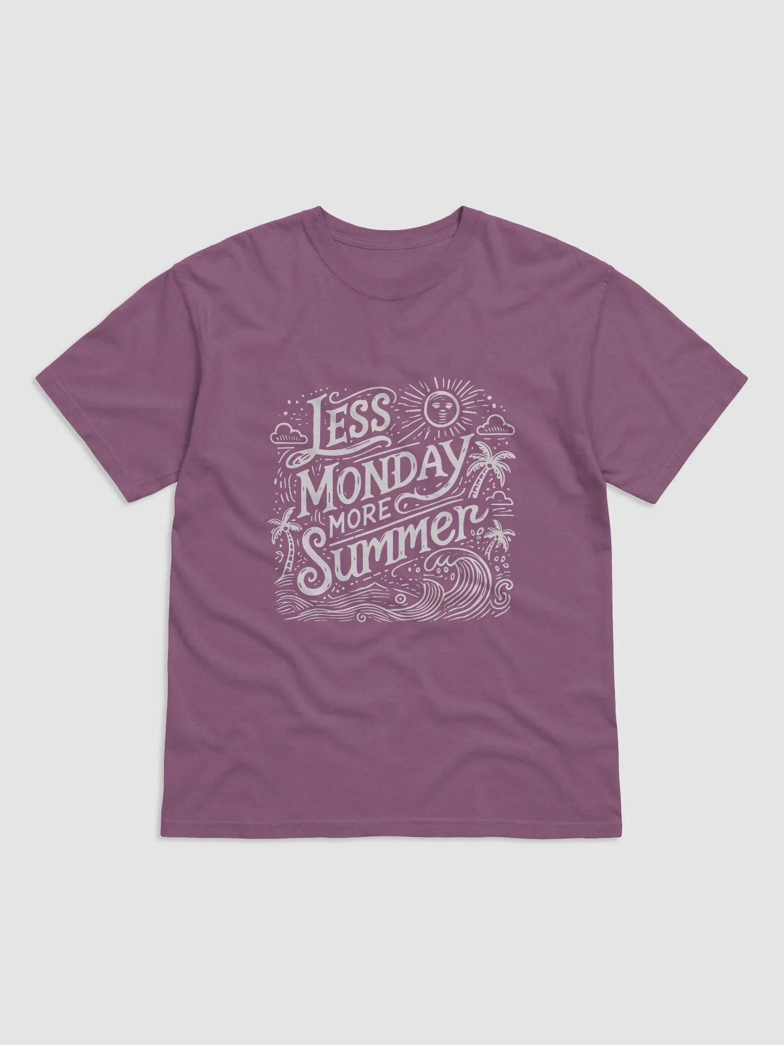 Less Monday More Summer | T-Shirt product image (5)