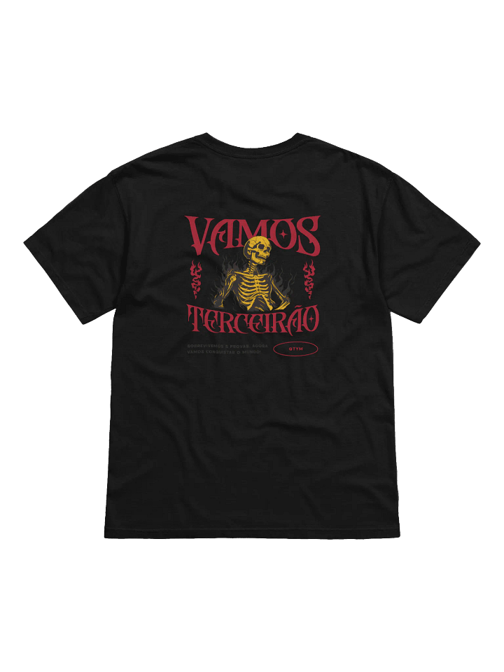 Flame Skeleton VAMOS TERCEIRÃO T-Shirt product image (21)