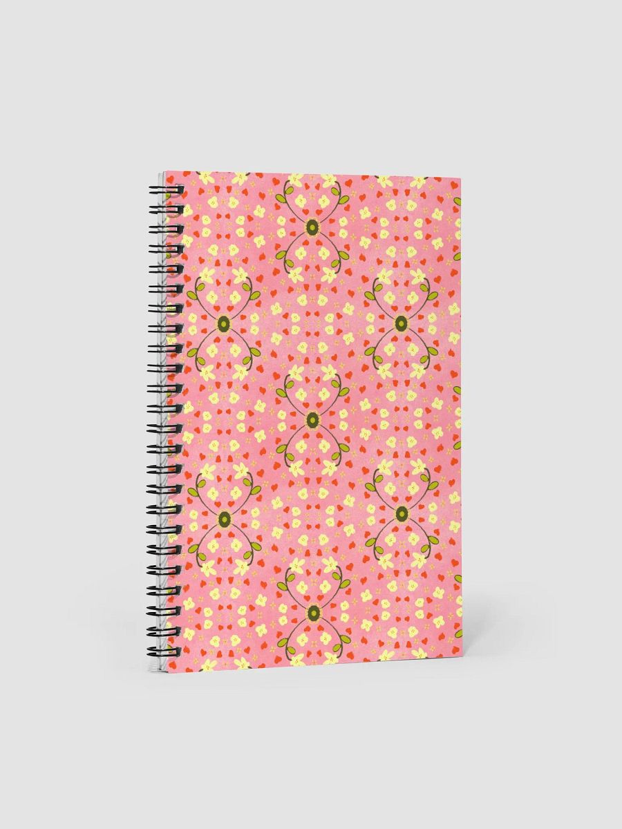 Hearts and Flowers Pink Note product image (1)