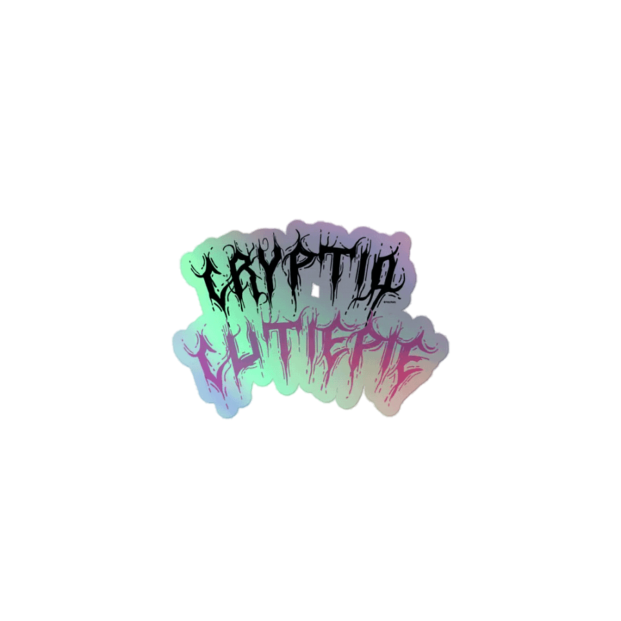 Cryptid Cutiepie Holo Sticker product image (1)