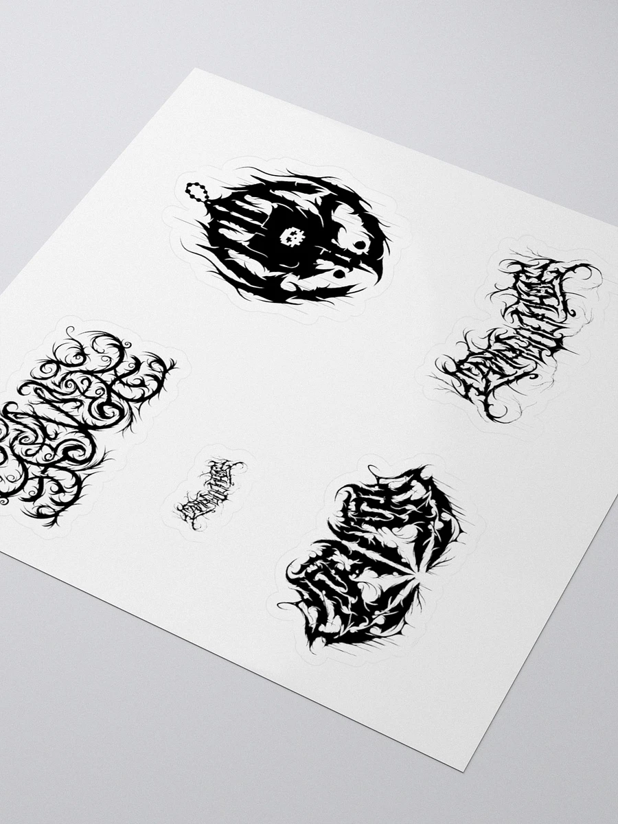 Threads of Power - Black Stickers product image (3)