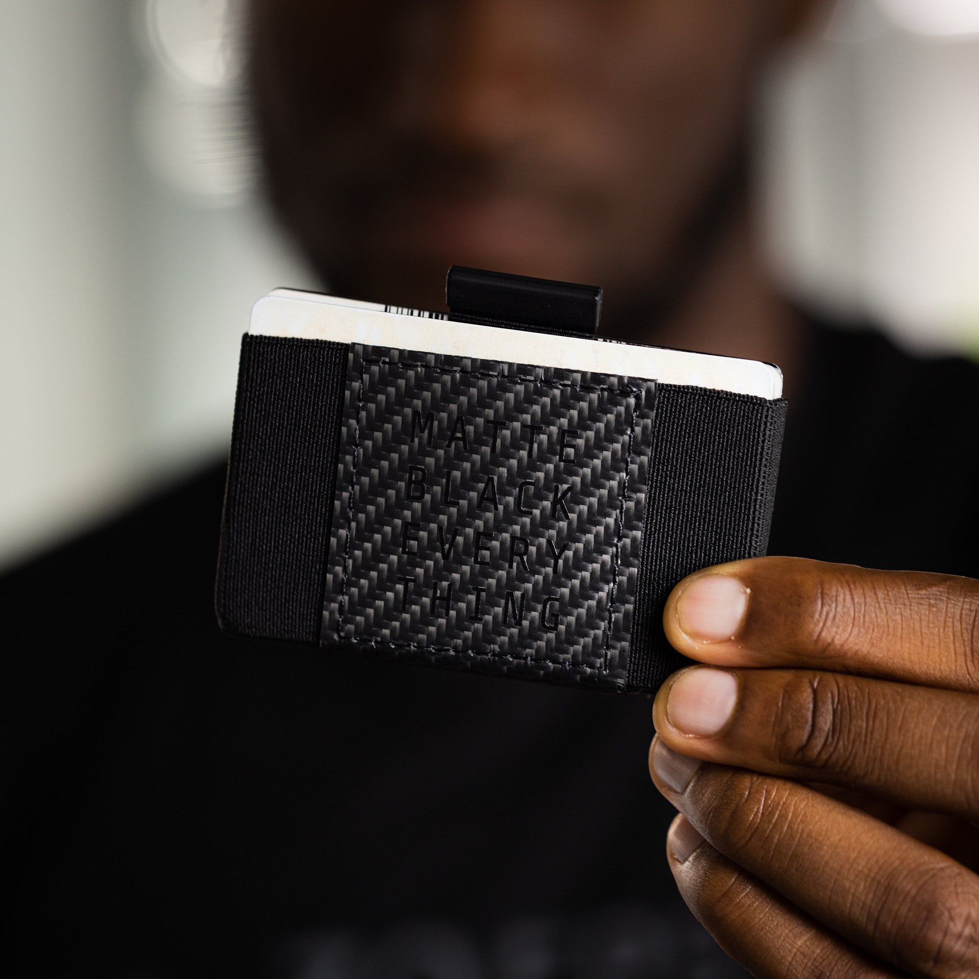 Matte Black Everything Wallet product image (3)