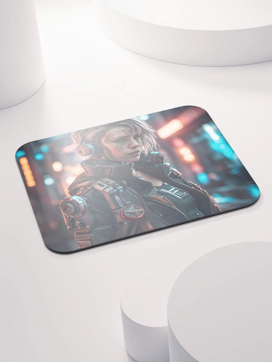 Cyberpunk Female Mouse Pad product image (4)