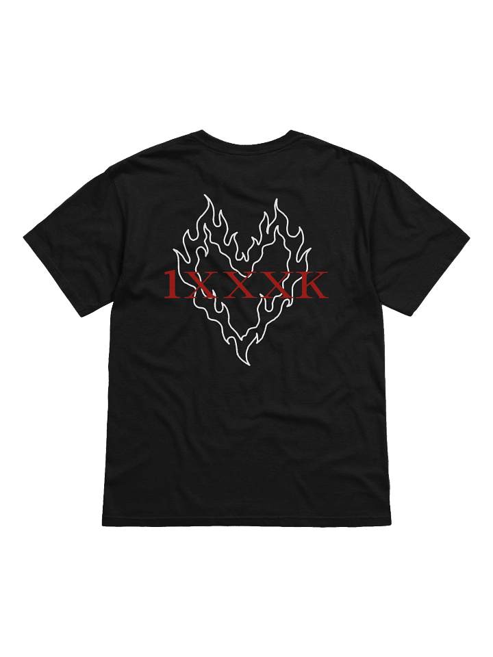 Fiery White Heart | Shirt product image (21)