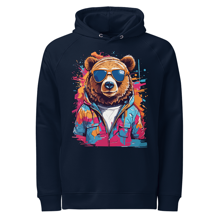 Cool Bear in Sunglasses Hoodie product image (1)