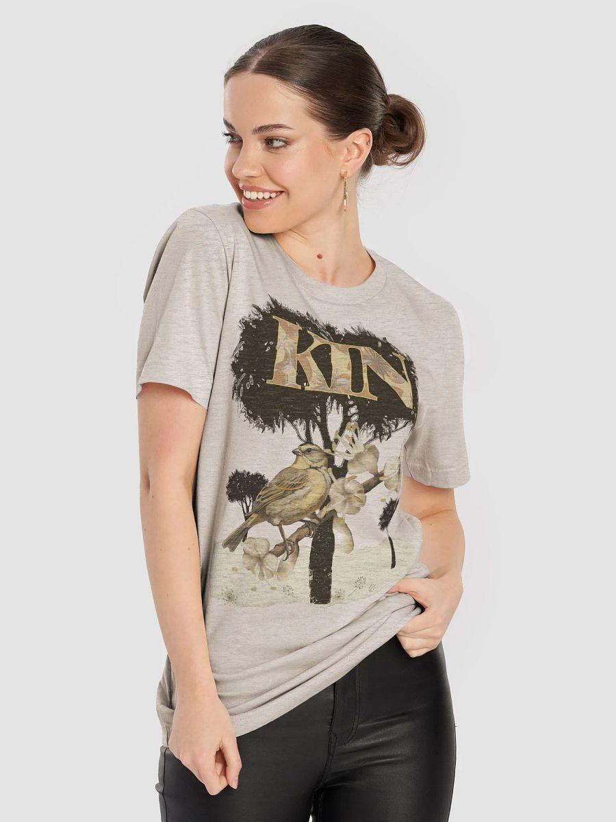 Unisex tī kōuka - Kinship Decolonisation Aotearoa Tee product image (2)