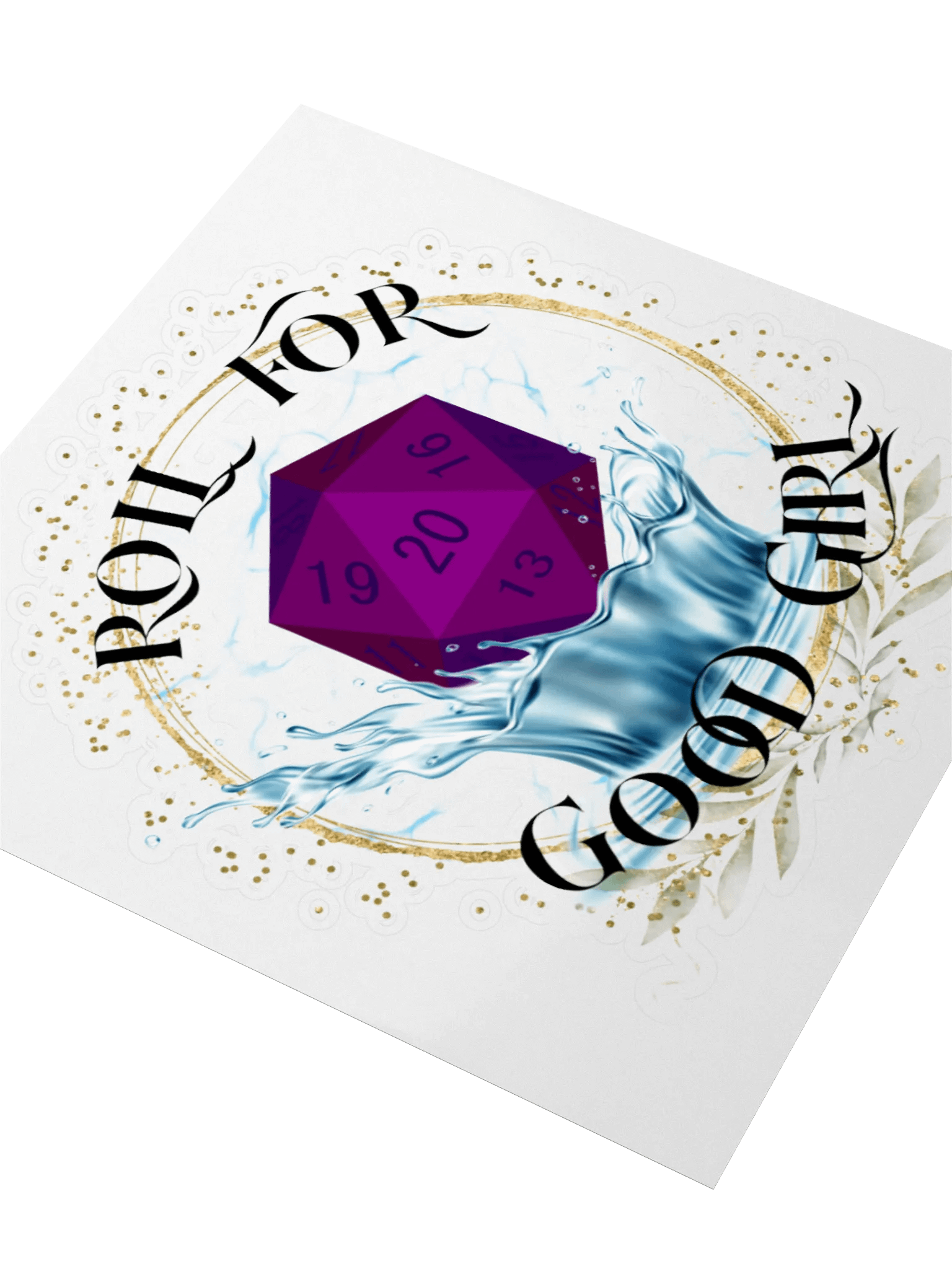 Roll for Good Girl sticker product image (3)