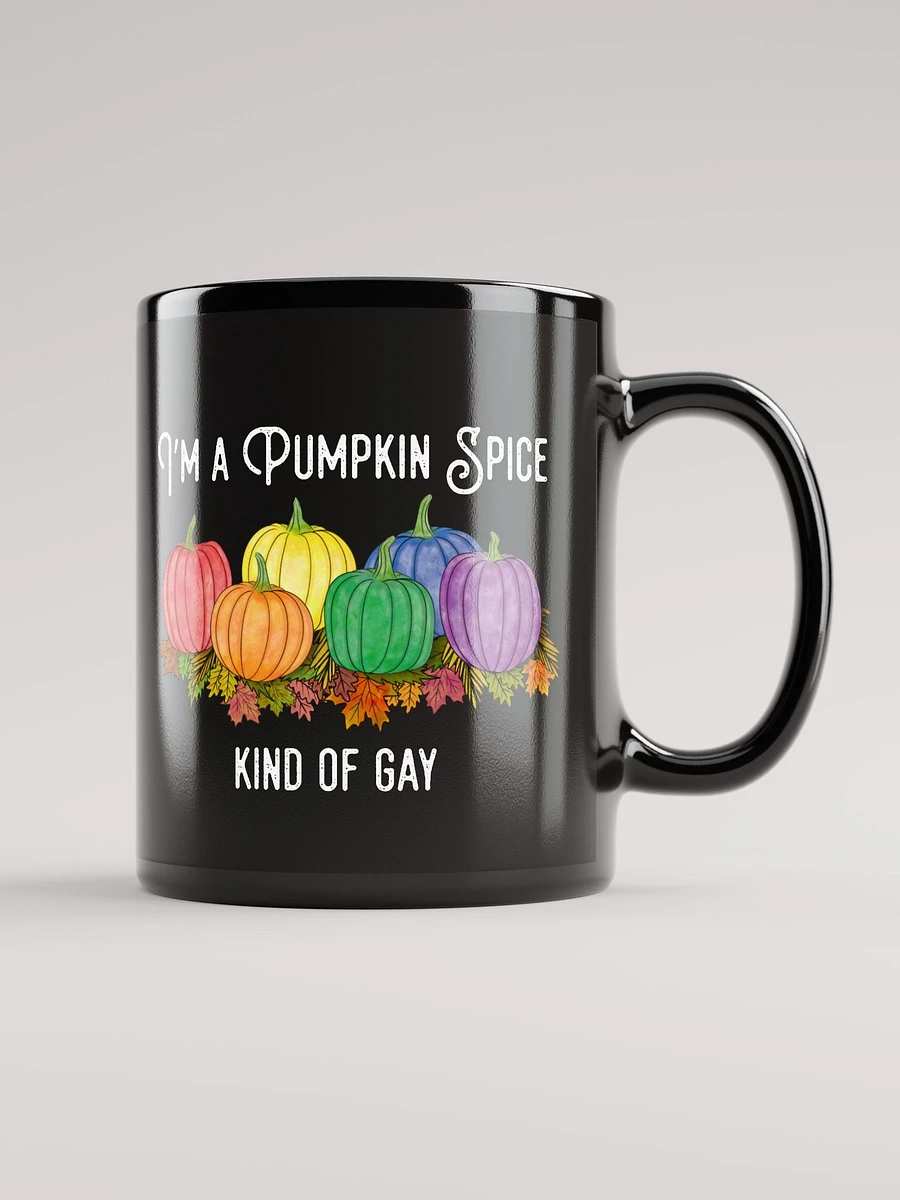 Pumpkin Spice Gay - Black Mug product image (1)