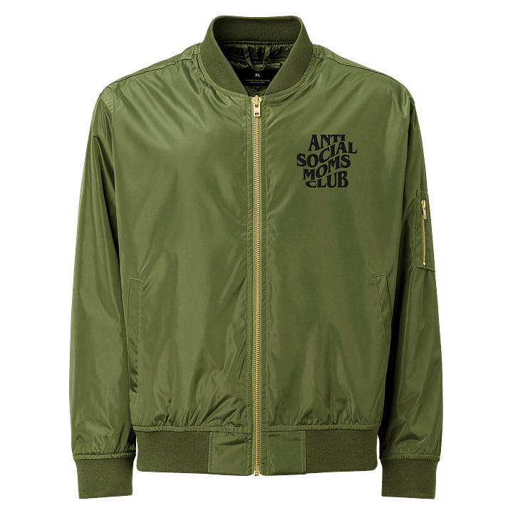 Anti Social Moms Club Recycled Bomber Jacket product image (1)