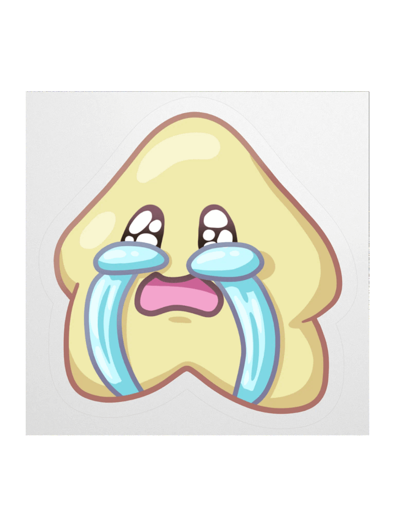 Cri Emote Sticker
