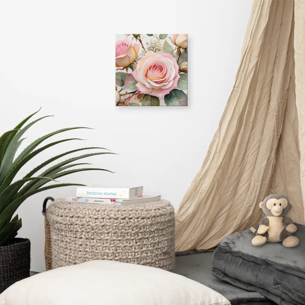 Golden Blush Bouquet Canvas product image (12)