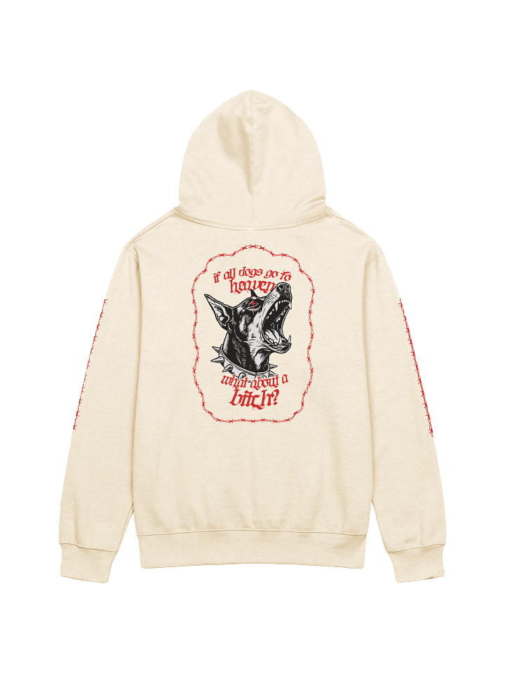 If All Dogs Go To Heaven - Red Colorway Hoodie product image (12)
