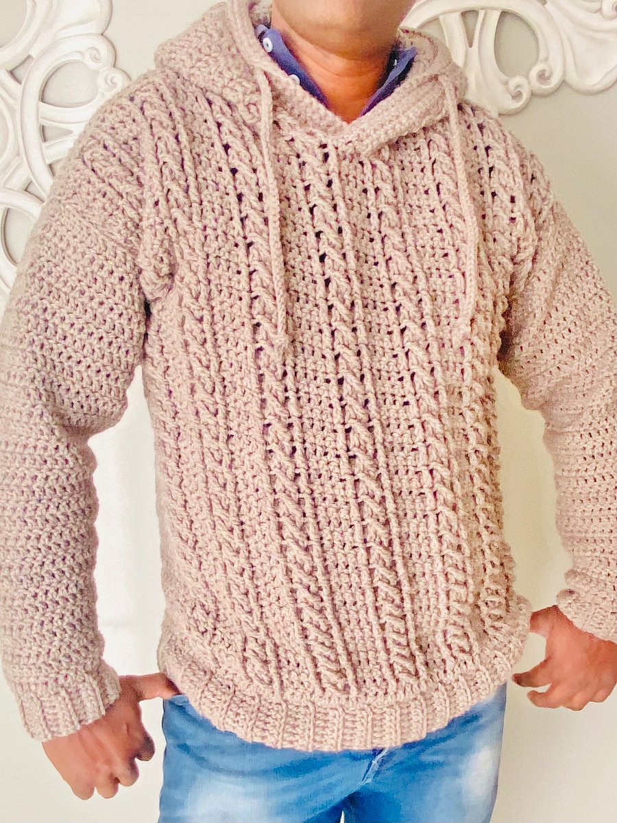 Crochet His n Hers Sweater Written Pattern product image (5)