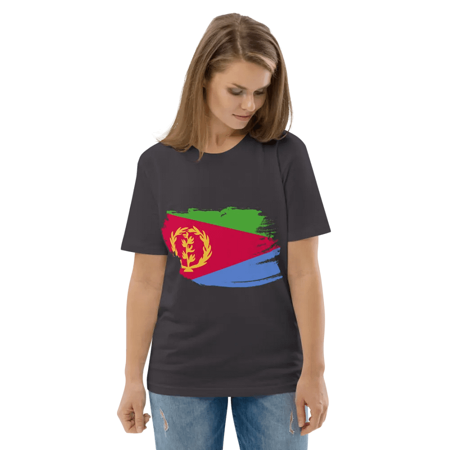 Eritrean Emblem Distressed T-Shirt product image (140)