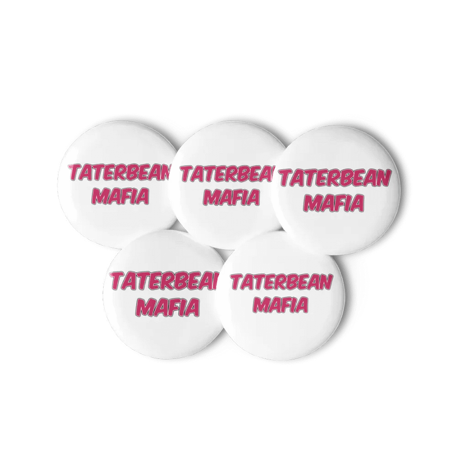 TATERBEAN MAFIA Pin Button Set product image (11)