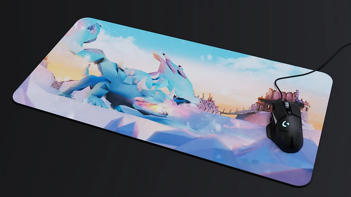 Vorkath | Large 3D Desk Mat product image (2)