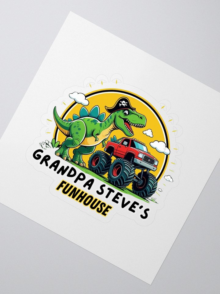 Grandpa Steve's FUNHOUSE sticker product image (2)