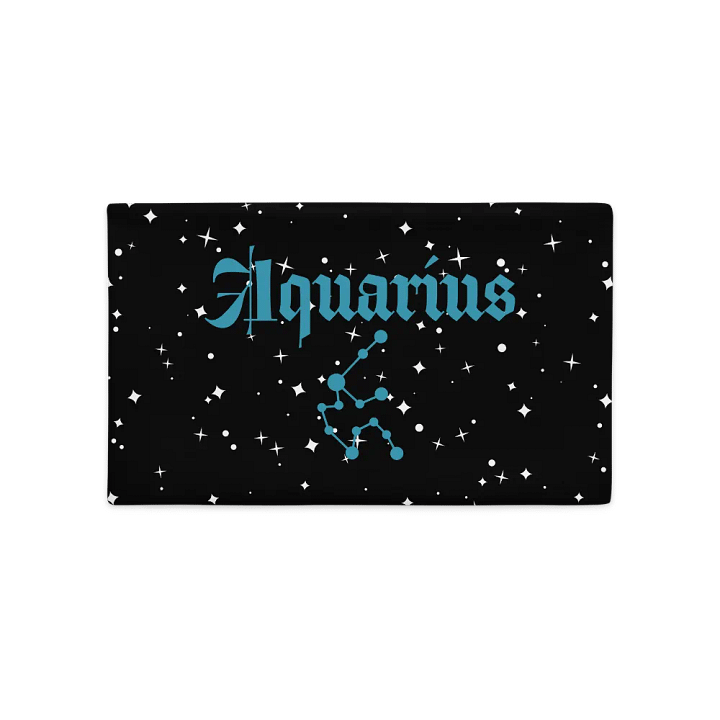 Aquarius Constellation Premium Pillow Case product image (2)