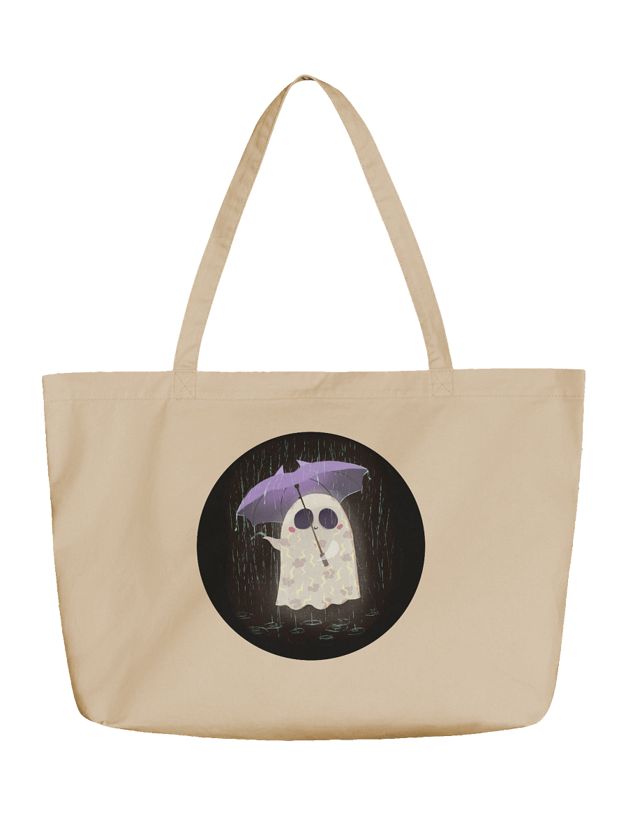 Little Ghost in the Rain - Tote Bag product image (1)