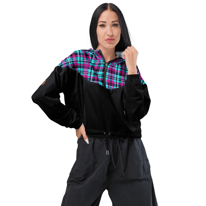 Plaid Perfection Women's Windbreaker product image (1)