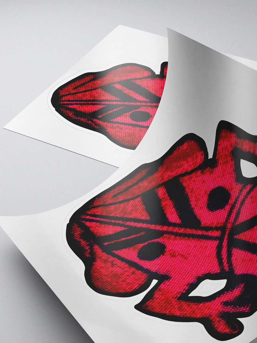 Big Frog Sticker in Cerise product image (4)