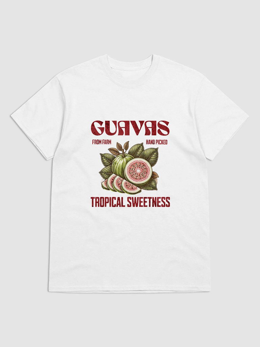 Guavas Retro Graphic T-Shirt, Vintage Guavas Label Shirt, Exotic Fruit Lover Tee product image (3)
