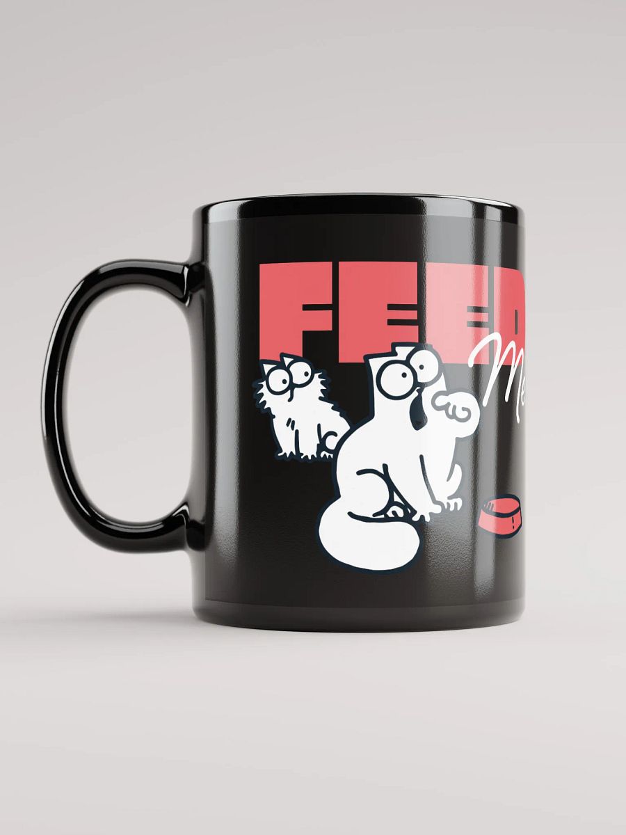 Feed Me Black Mug product image (6)