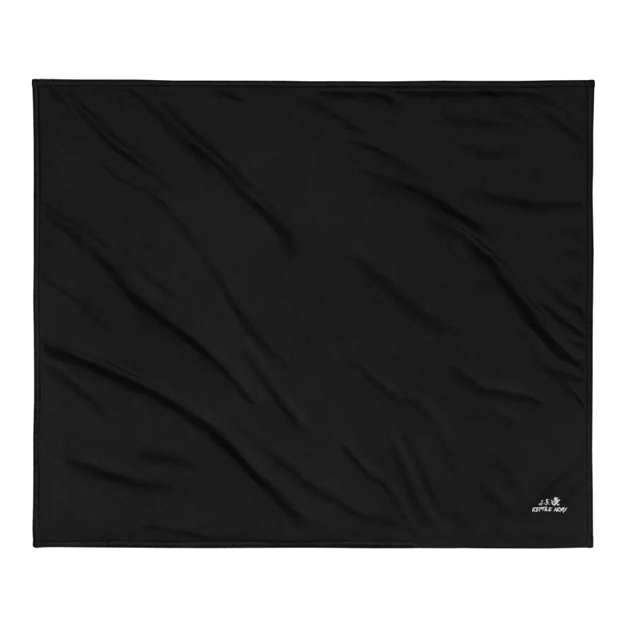Reptile Army Embroidered Blanket product image (2)