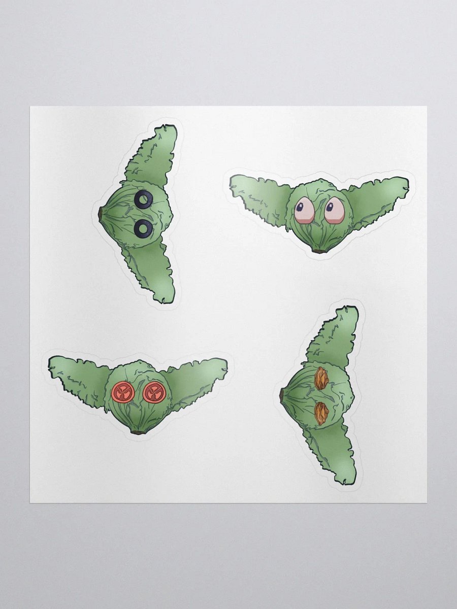Lettuce Yoda Stickers product image (1)
