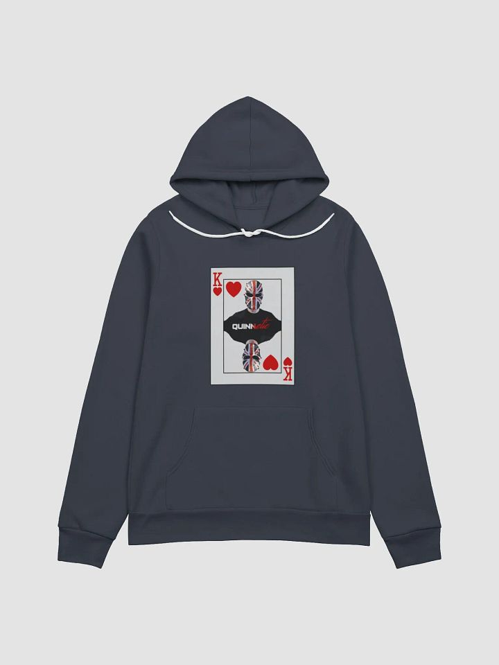 The Quinn of Hearts Bella+Canvas Supersoft Hoodie product image (2)
