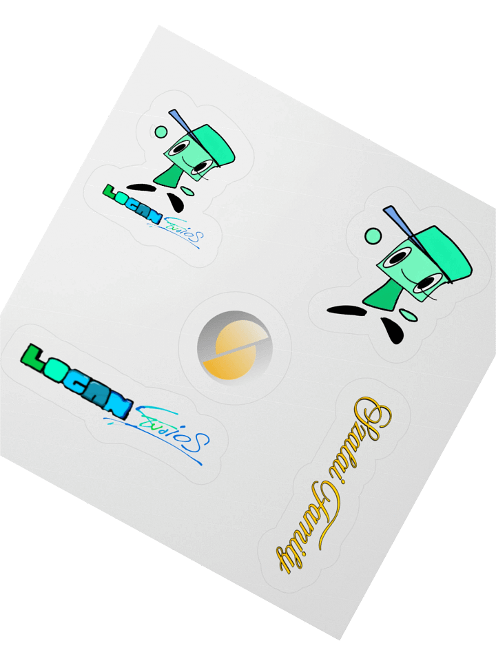 Logan Studios Cute Sticker Collection #1 product image (6)