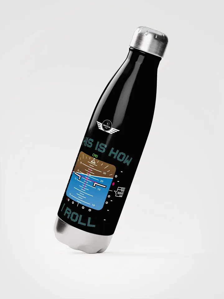 This is How I Roll - Stainless Steel Water Bottle product image (2)