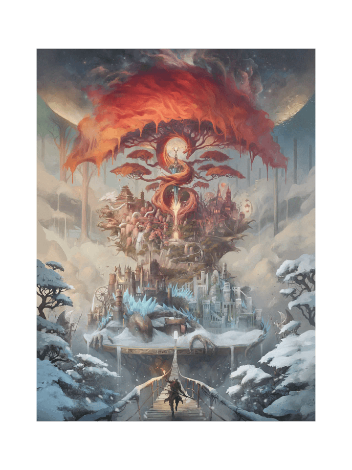 The Painted World [Poster] product image (1)
