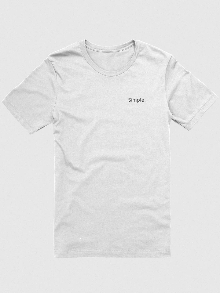 Simple. T-Shirt product image (1)