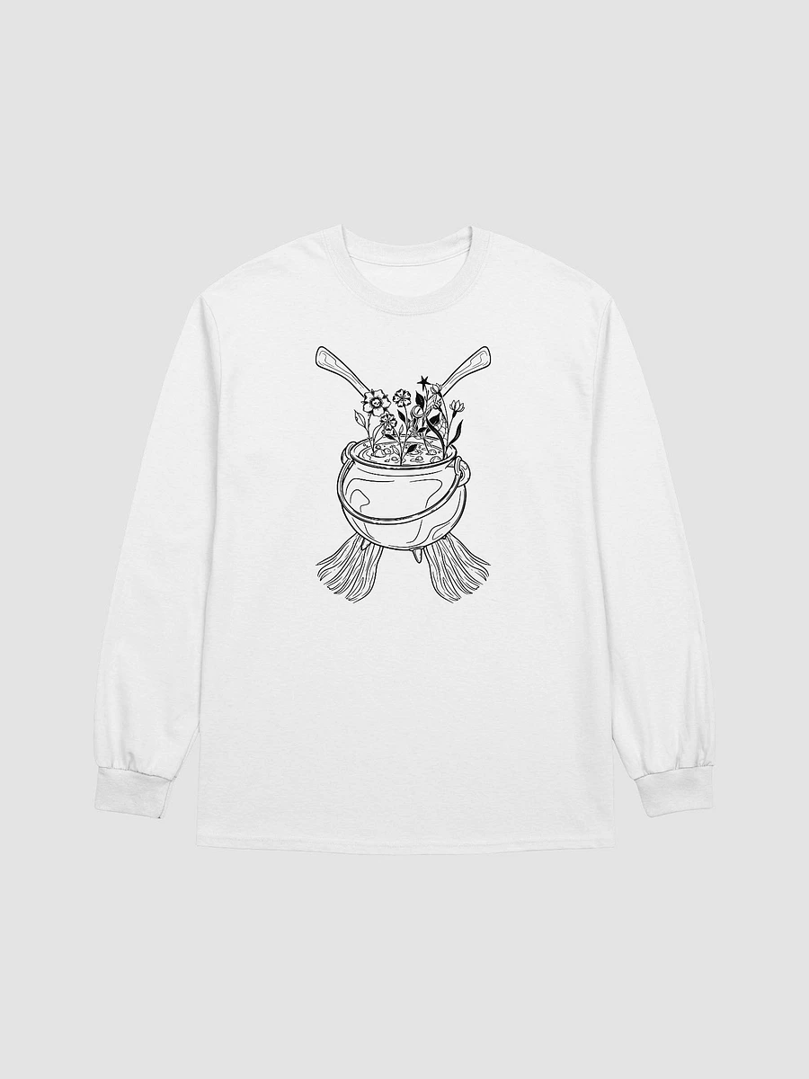 Henbane Coven Crest Cotton Long Sleeve T-Shirt product image (25)