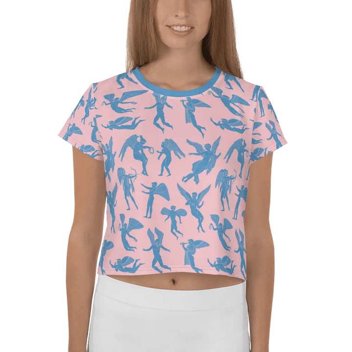 Erotes - chinoiserie and rose crop top product image (1)
