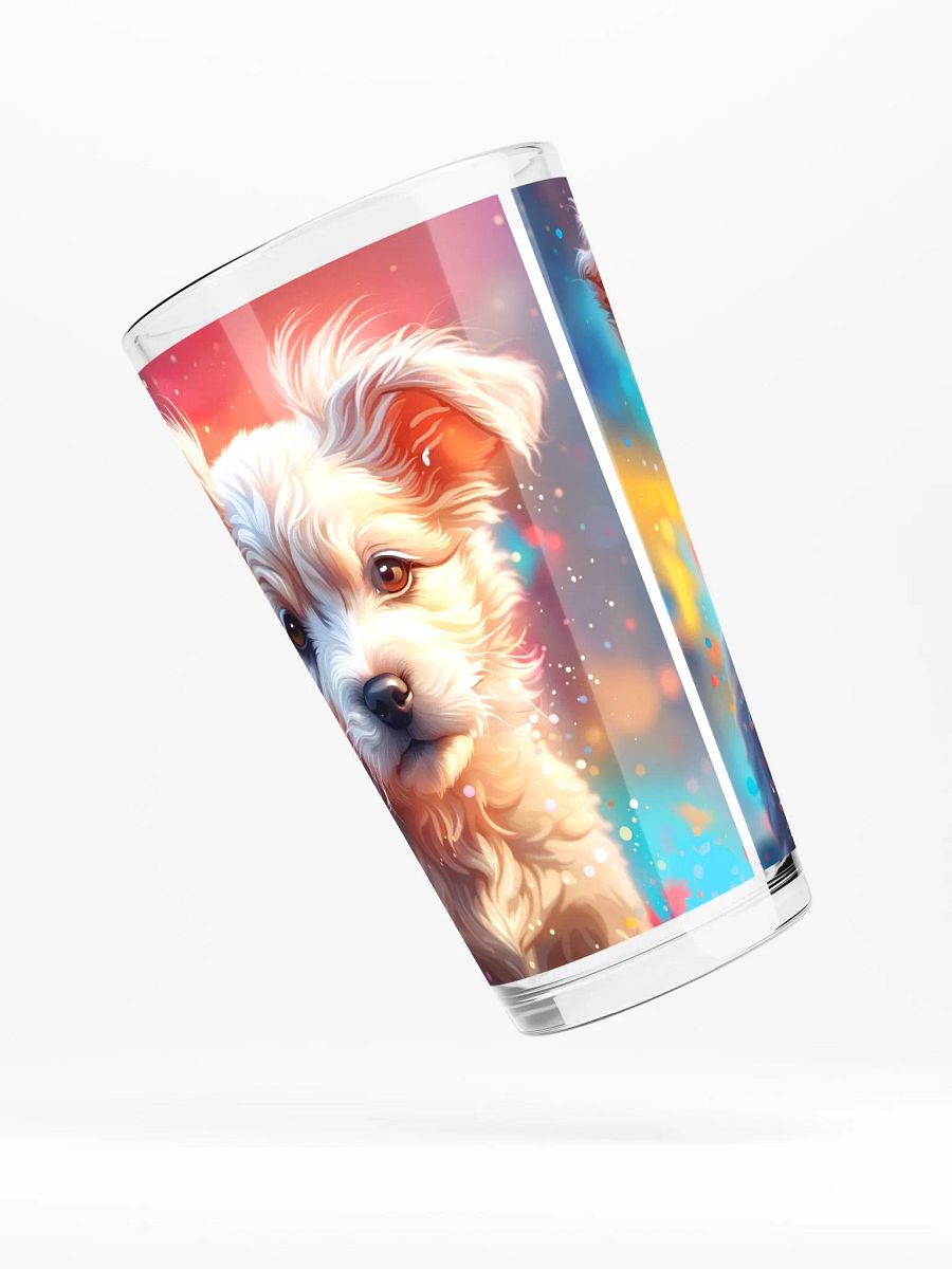 Cute Dog Pint Glass product image (4)