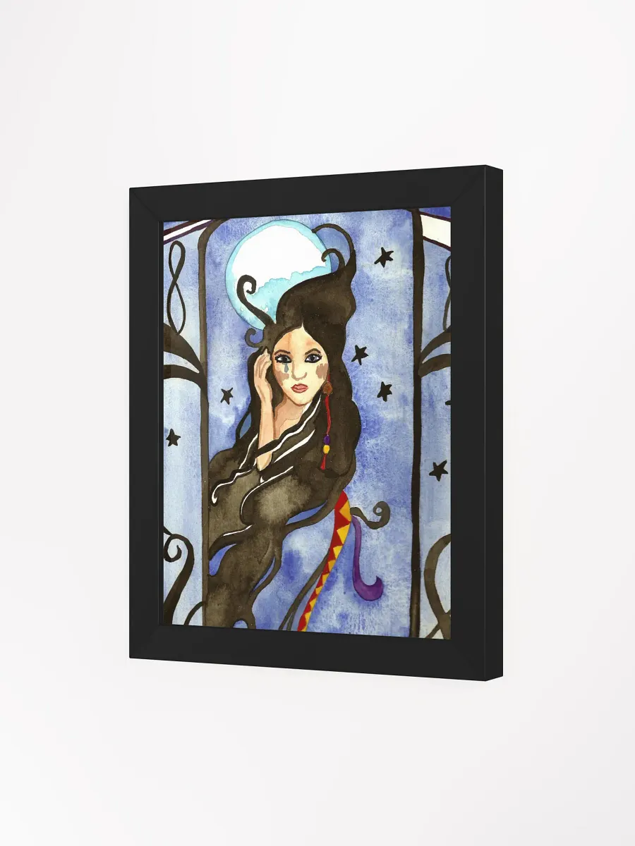 Kuutar Goddess Of The Moon Framed Print product image (15)