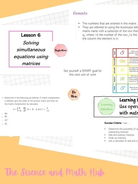 Matrices - PowerPoint product image (1)