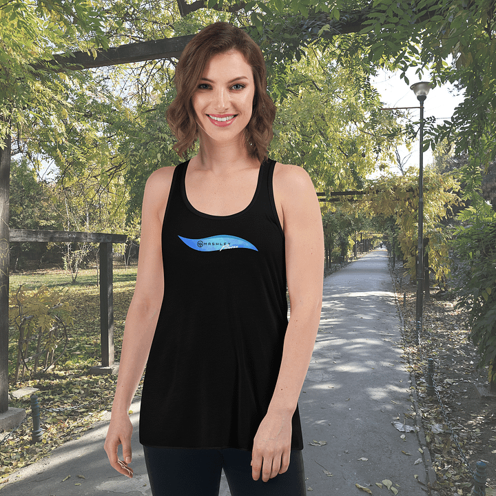 Smashley Fitness - Blue Wave Racerback Tank product image (1)