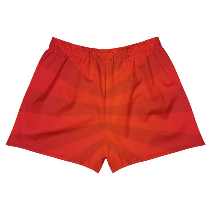 Radiant Red Sunburst Athletic Shorts product image (2)