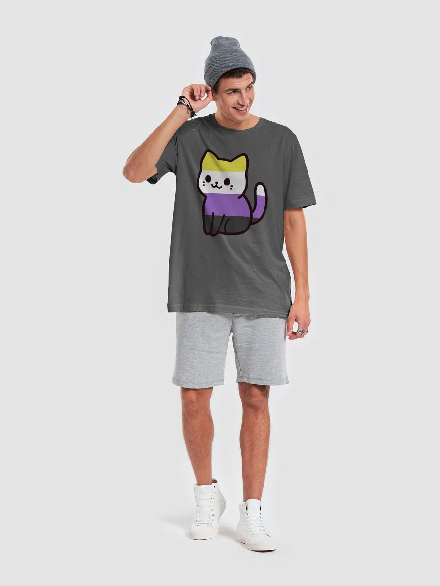 Nonbinary Pride Kitty Woman's Shirt product image (57)