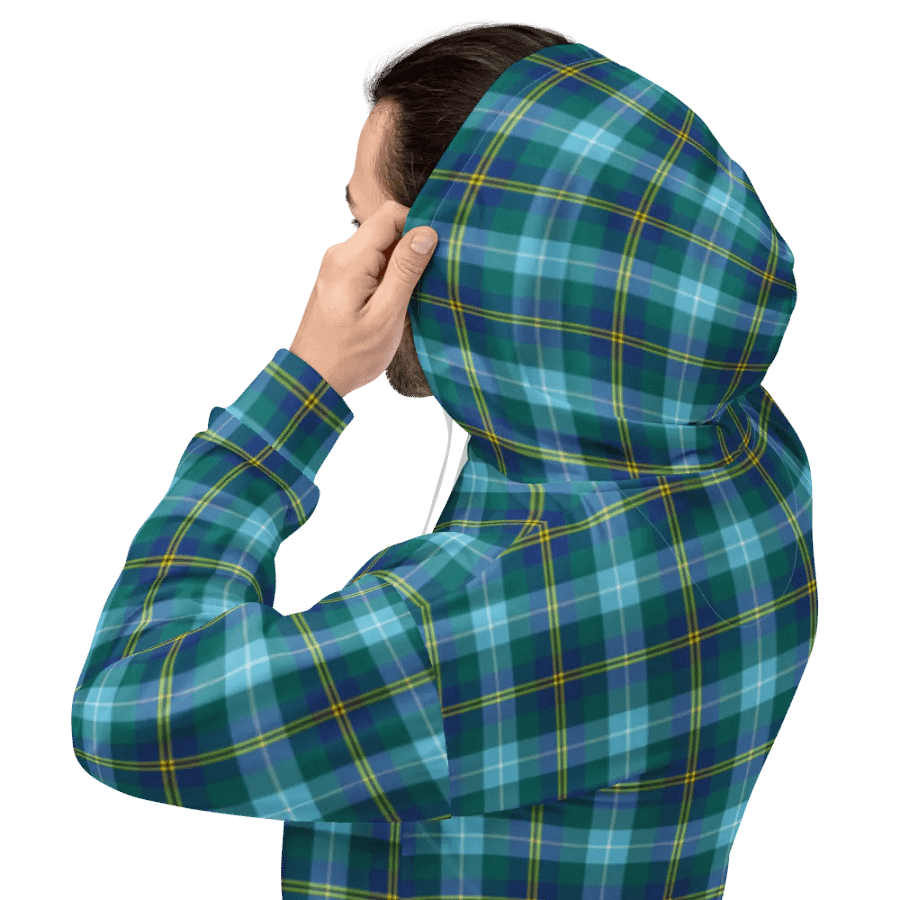 Porteous Clan Tartan Hoodie product image (8)