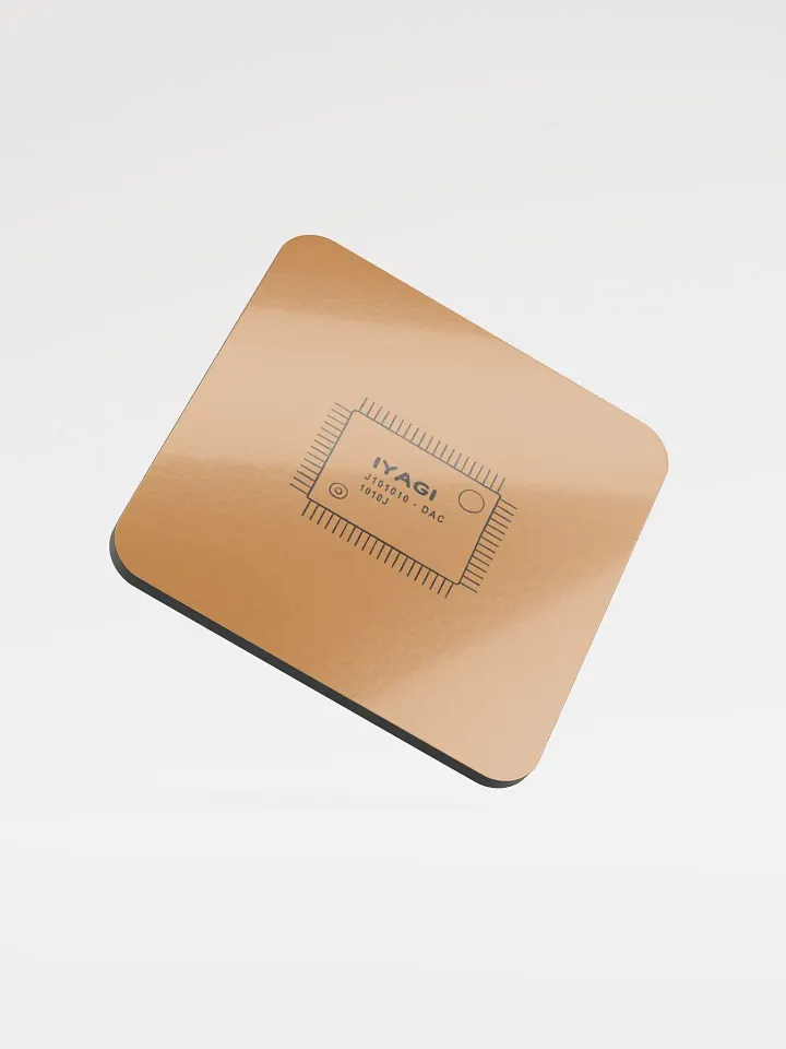 iyagi DAC Chip Coaster (limited copper finish) product image (1)