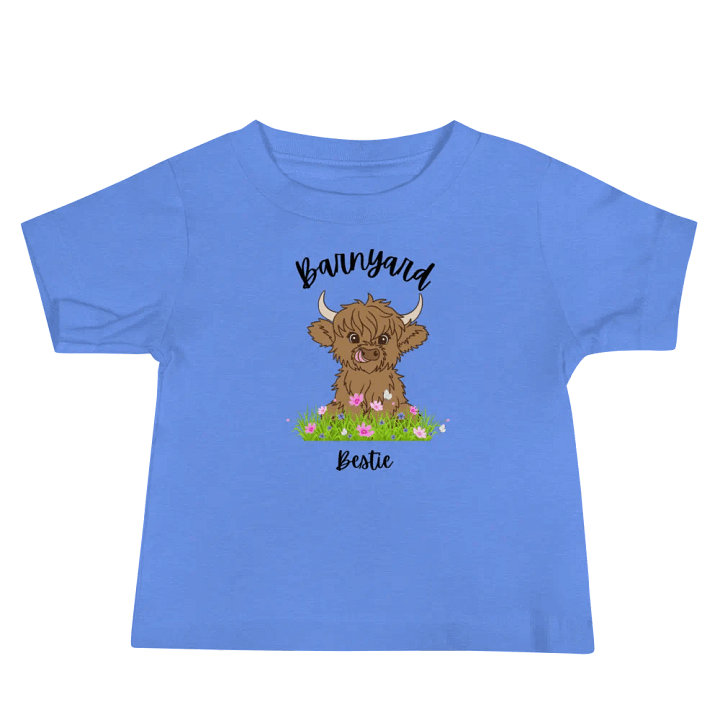 Barnyard Bestie (Highland Calf) Toddler T product image (4)