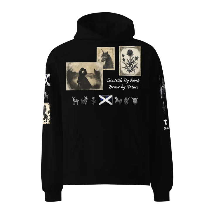 Scottish Romantic Hoodie - Exclusive Design by Gallus Collective product image (1)