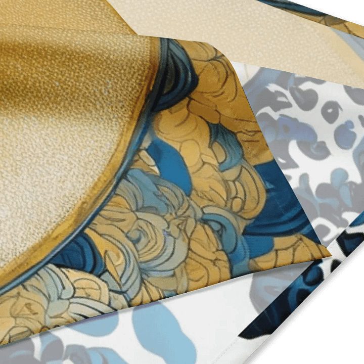 Eternal Wave Japanese All-Over Bandana product image (4)