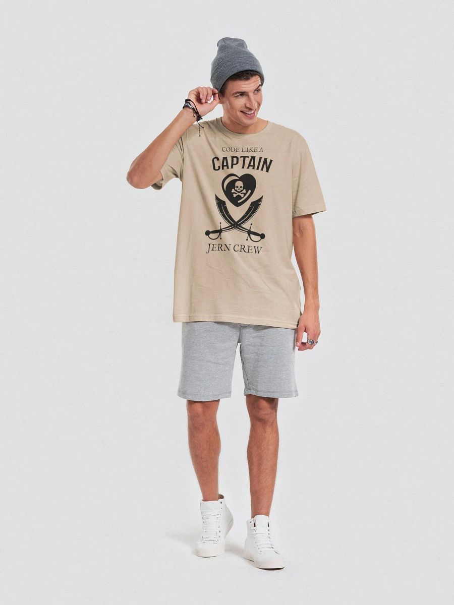 Code like a Captain Basic T-Shirt M product image (1)
