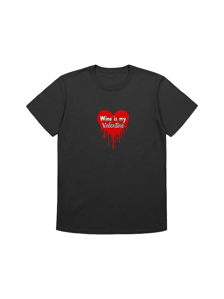 Wine Lover Valentine’s Day Unisex T-Shirt product image (1)